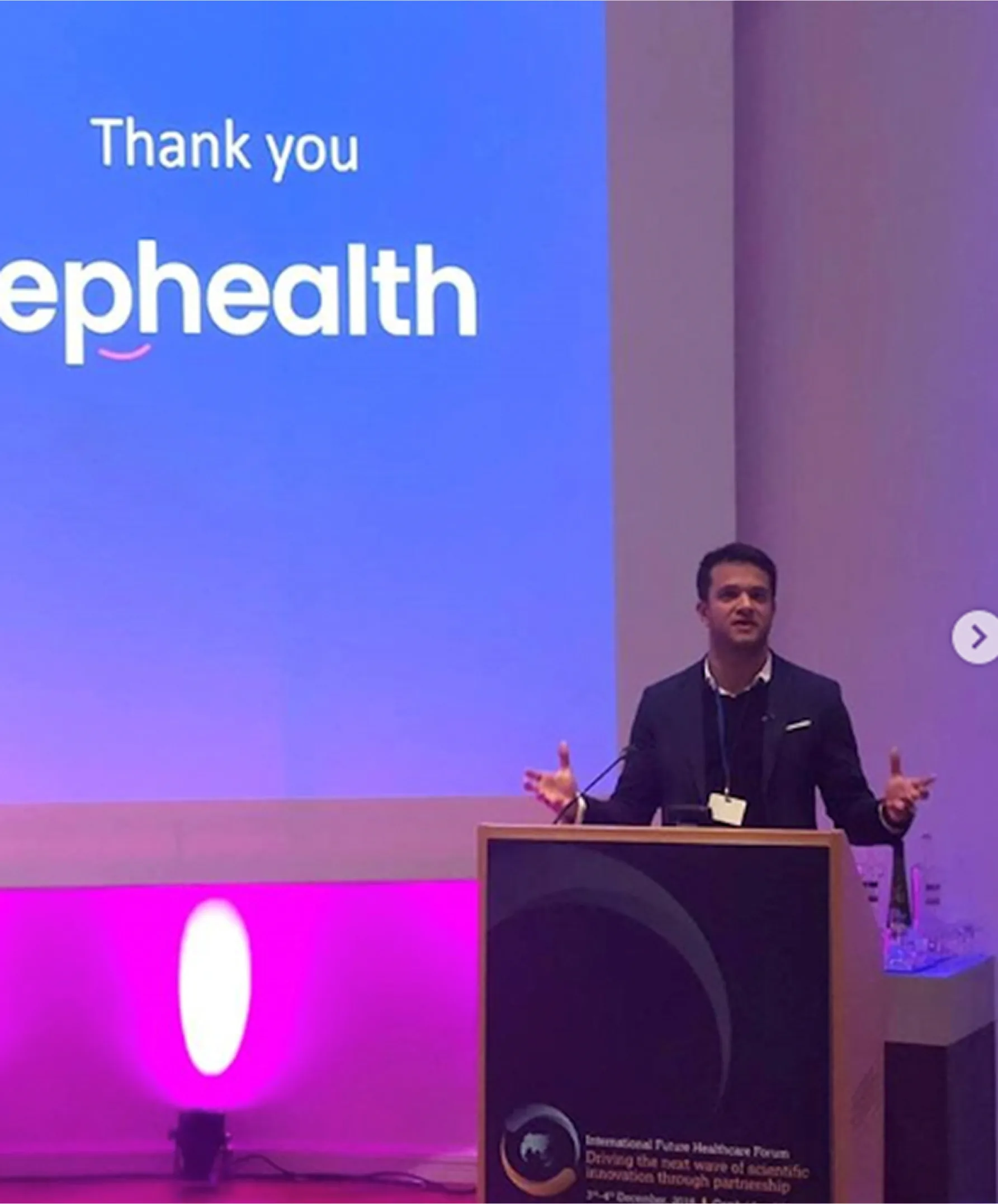 Apresentação do Instituto epHealth na Universidade de Cambridge